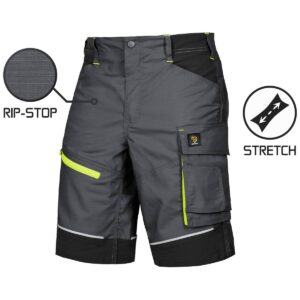 SPODNIE KRÓTKIE LIDO SPANDEX GRAY