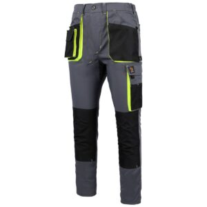 SPODNIE DO PASA PROMAN STRETCH 250 SZARY ŻÓŁTY