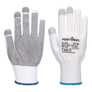 Rękawice do ekranów dotykowych Grip 13 PVC z nakropieniem (Pk12)