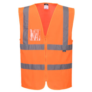 Hi-Vis Zip Band & Brace Vest