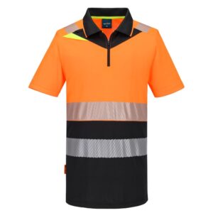 Koszulka ostrzegawcza polo DX4 z krótkim rękawem