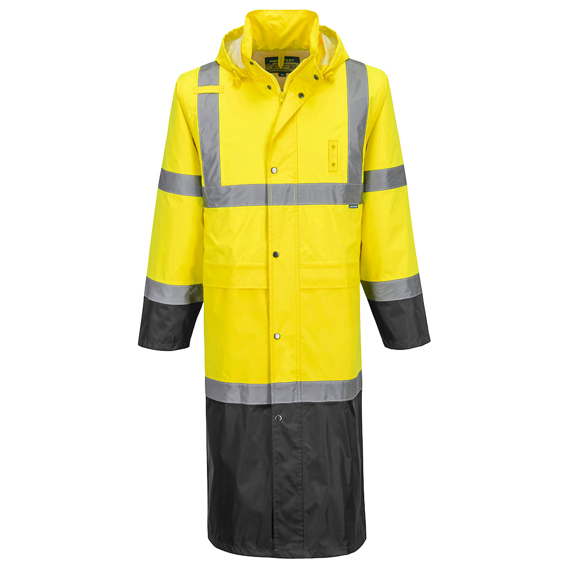 Hi-Vis Contrast Raincoat 122cm - obrazek 2