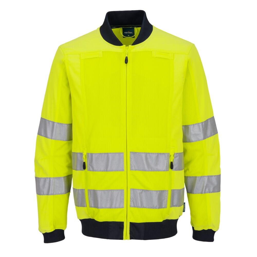 Hi-Vis Work Mesh Panel Jacket - obrazek 2