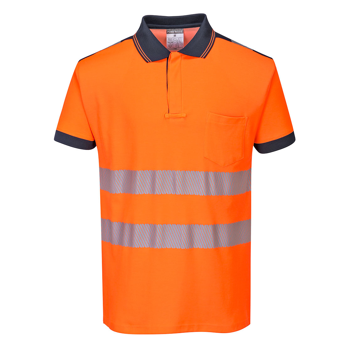 Koszulka Polo ostrzegawcza PW3 - obrazek 2