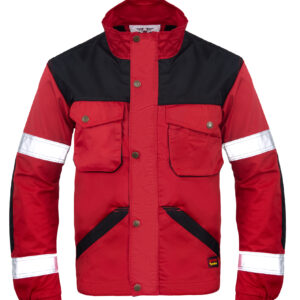 BRIXTON PRACTICAL BLUZA CZERWIEŃ ODBLASK (4003)