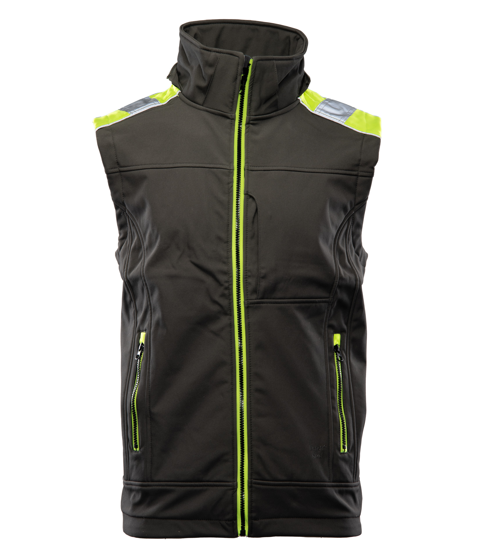 SEVEN KINGS RIVAL KAMIZELKA SOFTSHELL CZARNY/ŻÓŁTY